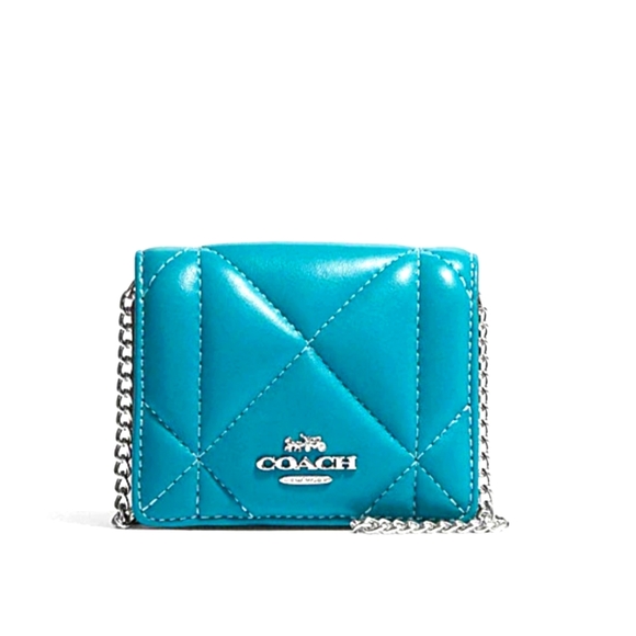Coach Bags Coach Mini Puffy Wallet With Chain Poshmark